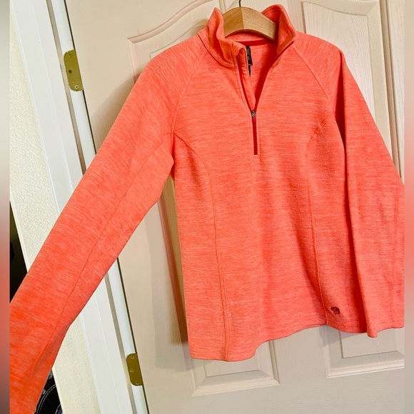 EUC Mountain Hardwear Snowpass Quarter Zip Fleece Pullover Sweater/Jacket - Picture 4 of 10